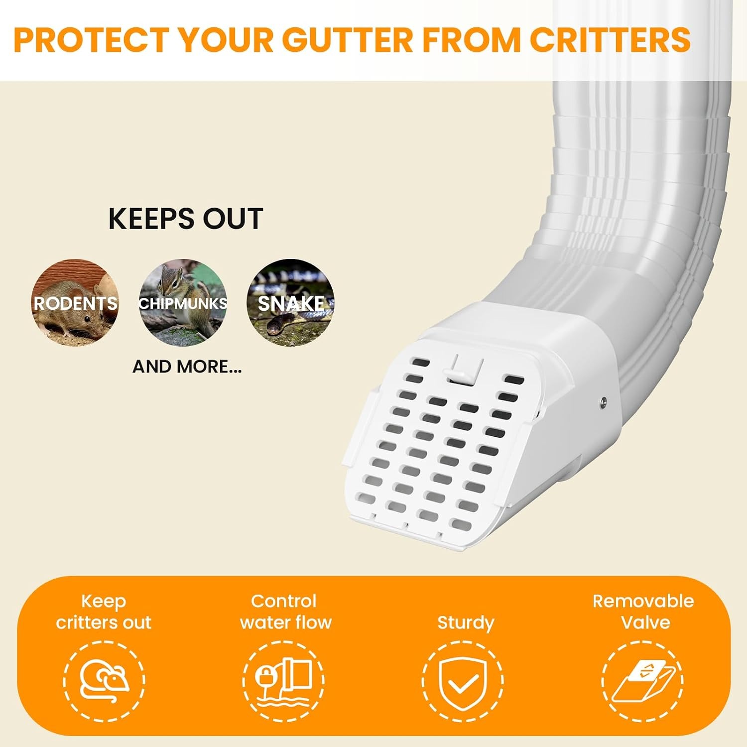Downspout Rodent Guard 2 Pack: image 3