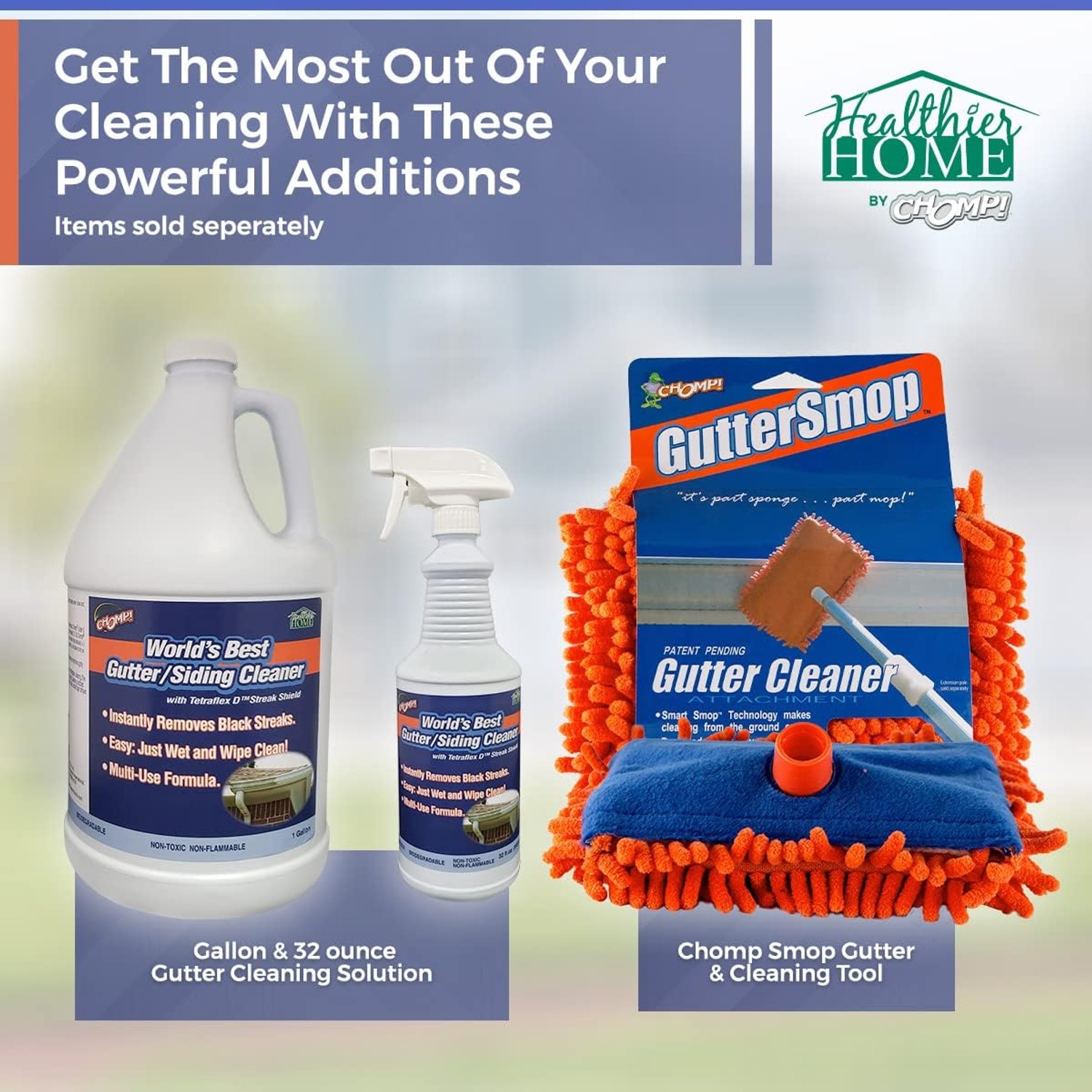 CHOMP! Gutter Cleaner Solution 32 oz: image 2