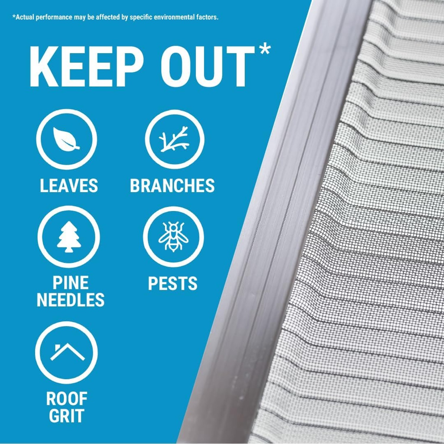 Stainless Steel Micro-Mesh Gutter Guard 5 Inch 48 ft Kit: image 5