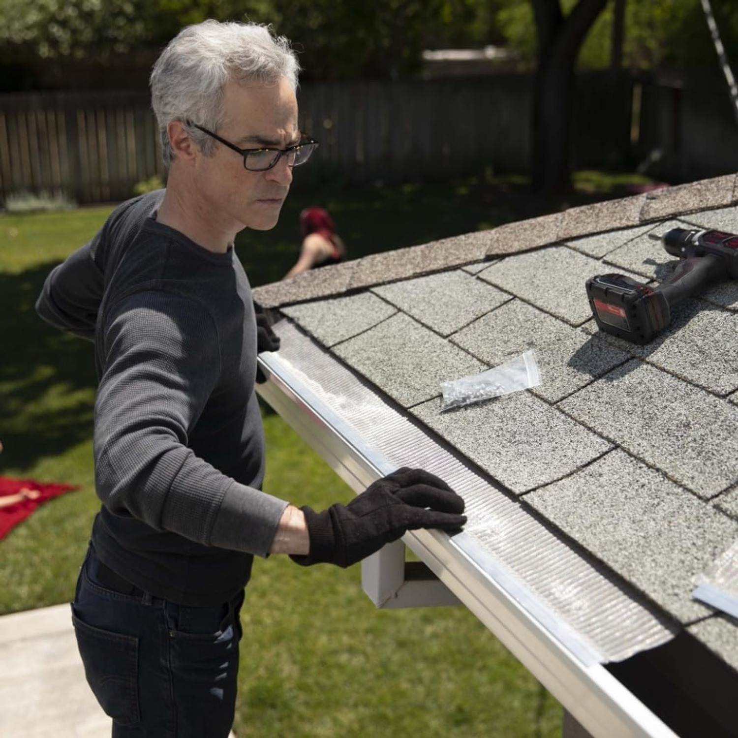 Stainless Steel Micro-Mesh Gutter Guard for 6 Inch Gutters, 48 ft Kit: image 2